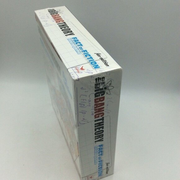 Trivia Board Game Big Bang Theory Fact Fiction Fan Edition Cardinal New Sealed - Picture 5 of 6